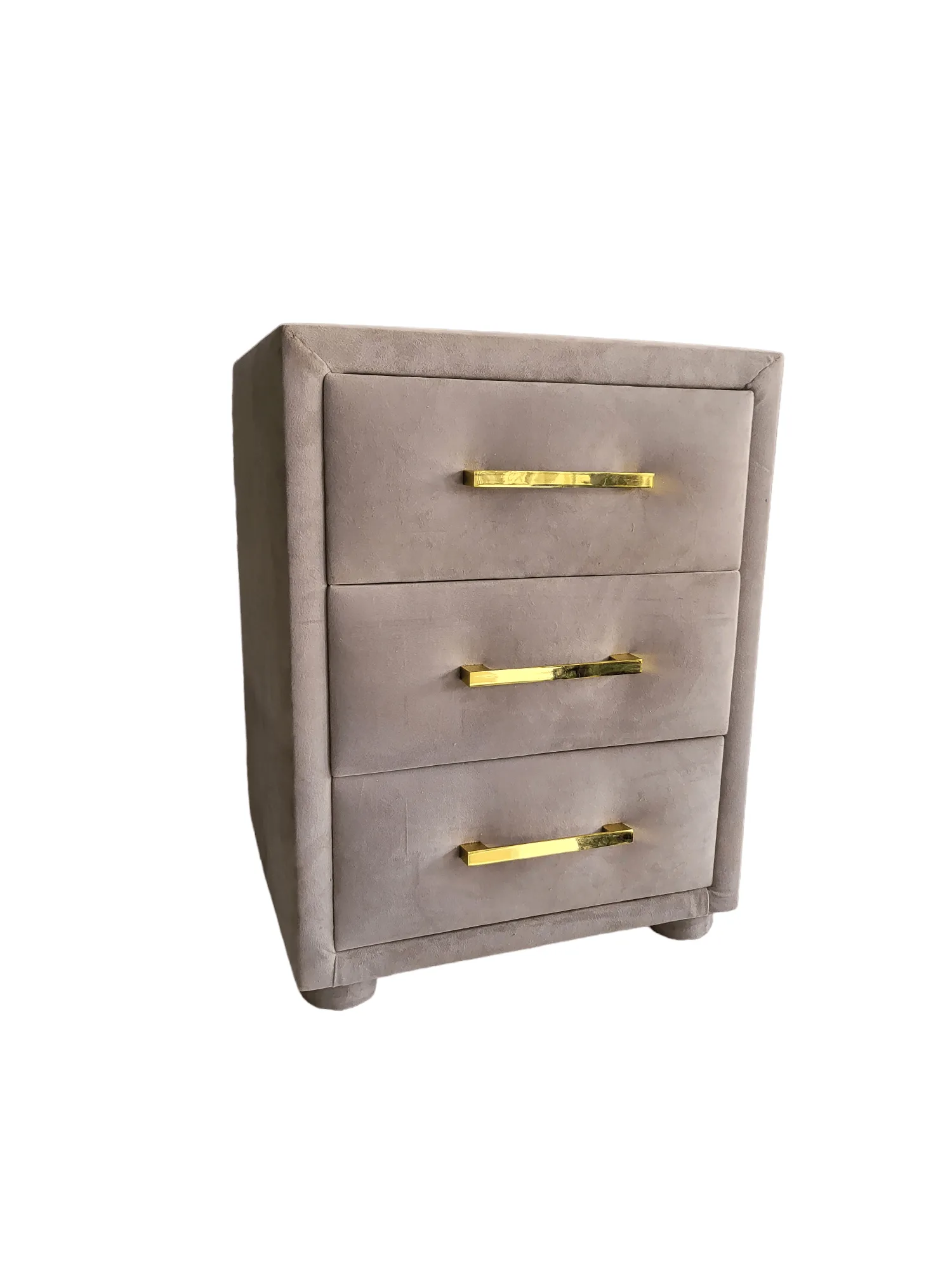 Luxe Bedside cabinet Matte fabric Luxe Bedside cabinet Matte fabric