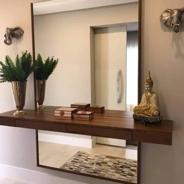 Entryway Console and Mirror