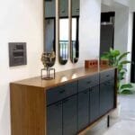 Sideboard with mirror